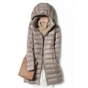 Abrigo de invierno de mujer con capucha desmontable 4