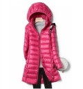 Abrigo de invierno de mujer con capucha desmontable 3