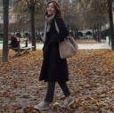 Abrigo de invierno de mujer J1229 3