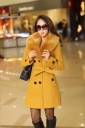 Abrigo de invierno para mujer con cuello distintivo J3021 13