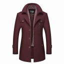 Abrigo de lana de invierno para hombre S61 6