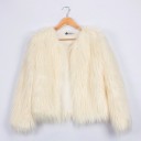 Abrigo de piel de invierno para niñas J3141 10