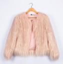 Abrigo de piel de invierno para niñas J3141 8