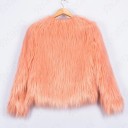 Abrigo de piel de invierno para niñas J3141 1
