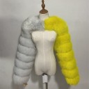 Abrigo de piel de mujer P2539 3