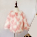 Abrigo de piel para niña L2035 4