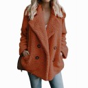 Abrigo de piel sintética para mujer P1433 12