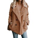 Abrigo de piel sintética para mujer P1433 11