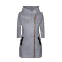 Abrigo elegante de mujer J1917 8
