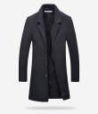 Abrigo largo de invierno para hombre J3062 14
