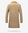 Abrigo largo de invierno para hombre J3062 5