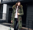 Abrigo largo de invierno para mujer con patrón J2323 17