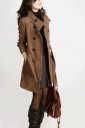 Abrigo largo elegante para mujer J1225 7