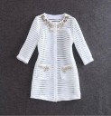 Abrigo ligero de mujer con flores J1213 22
