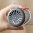 Absorbitor de umiditate tip dulap 6 x 13,3 cm Dezumidificator gri cu perdea Rezervă înlocuibilă cu tablete aromatice Împotriva mucegaiului și a mirosurilor 3