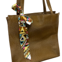 Abstracte dames sjaal 4 × 100 cm Kleine lange dunne multifunctionele modeaccessoire Hoofddoek Haarband Tasdecoratie 2