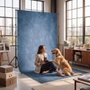 Abstraktes Fotohintergrund 240 x 300 cm Baumwolle Gemalte Textur Fotohintergrund für das Atelier Für Porträts und Tierfotografie 19