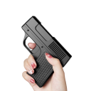 Accendino a gas a forma di pistola 2