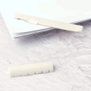 Accessory Set for Acoustic Guitar 14 Pcs Tuner Bridge Pin Puller Saddle Zero Fret 6 Black and 6 Ivory Bridge Pins 5