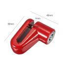 Acél fékzár a spirálisan kialakított acélkábellel a Xiaomi Mijia M365 elektromos rollerhez és más e-roller modellekhez 2
