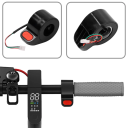 Acelerador de polegar 6,4 x 3,4 x 4,5 cm para trotinete elétrico Xiaomi Pro e Pro 2 Peça de substituição de acelerador Ergonomicamente projetado 2