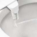 Acessório de bidé não elétrico 39 cm com duplo jato autoclean Posição de lavagem frontal e traseira Pressão de água ajustável Para sanitas na Europa 7