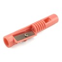 Acessório para lápis com afia e apito Multifuncional afia para lápis Apito com afia 6,6 x 1,1 cm 4