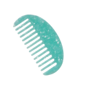 Acetate Curved Hair Comb Half-Moon Wide Teeth Travel Hairdressing Colourful Comb for Detangling Wet and Dry Hair 7
