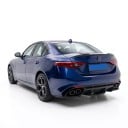 Achterspoiler vleugel voor de kofferdeksel met plakmontage zonder boren 126 cm van duurzaam ABS kunststof voor Alfa Romeo Giulia Sedan 2015–2023 11