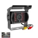 Achteruitrijcamera voor vrachtwagens en bestelwagens met 4-pins of RCA connector Waterdichtheid IP68 Resolutie 480 TVL Voeding 12 tot 40 V 2
