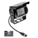 Achteruitrijcamera voor vrachtwagens en bestelwagens met 4-pins of RCA connector Waterdichtheid IP68 Resolutie 480 TVL Voeding 12 tot 40 V 4