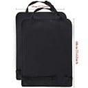 Achterzitplaatsbeschermhoes 60×45 cm waterdicht wasbaar materiaal zwarte organizer tegen vuil en beschadiging 3