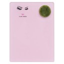 Acryl Jade Palette für Wimpern 12 x 9 x 0,6 cm Wimpernverlängerung Halter für Wimpern Kosmetische Unterlage für Kleber Make-up Werkzeug 4