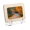 Acryl transparant multifunctionele houder voor telefoon, visitekaartjes en afbeeldingen bureau-organizer voor presentatie en opberging van voorwerpen 3