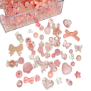 Acrylic Beads 10 g Colourful Beads for Jewellery and Bracelet Making Beads for Stringing for Creative Crafting and Handicrafts 10