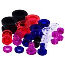 Acrylic Transparent Screw Tunnels - 2 pcs 3