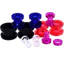 Acrylic Transparent Screw Tunnels - 2 pcs 7