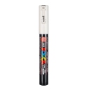 Acrylmarker 0,7 mm Roterende witte of zwarte posterpen PC-1M voor graffiti Reclame- en kunstbenodigdheden voor tekenen en schrijven 2