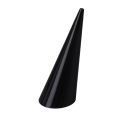 Acrylringenhouder kegelvormig 6 x 2,5 x 7 cm plastic sieradenorganizer ringenhouder voor presentatie en opslag 6