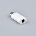 Adaptador compacto USB-C a 3,5 mm jack sin cable para conectar auriculares con cable a un teléfono o tableta Conexión directa al puerto 1