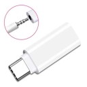 Adaptador compacto USB-C a 3,5 mm jack sin cable para conectar auriculares con cable a un teléfono o tableta Conexión directa al puerto 5