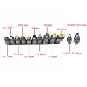 Adaptador de alimentação universal 96W para portáteis 12V–24V DC cabo EU 7 tensões de saída 12V 15V 16V 18V 19V 20V 24V Fonte de energia 2