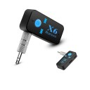 Adaptador de audio Bluetooth 4.1 con función manos libres y micrófono para dispositivos con jack de 3,5 mm Ranura para tarjeta Micro SD Dimensiones 3