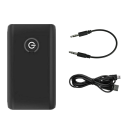 Adaptador de áudio Bluetooth 5.0 2 em 1 Transmissor e Receptor AUX USB para TV PC Carro Colunas Bateria embutida Transmissão HiFi Som saída 3,5mm 4