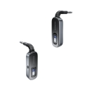 Adaptador de áudio Bluetooth 5.1 3,5 mm e Type-C Transmissor e receptor Adaptador AUX sem fios para PC TV altifalantes carro Compacto duração 140 mAh 5