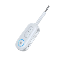 Adaptador de audio Bluetooth 5.3 2 en 1 AUX 3,5 mm Receptor Transmisor Hi-Fi Estéreo Micrófono Coche TV PC Auriculares Altavoz Avión 2