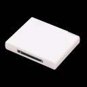 Adaptador de áudio Bluetooth para bases com conector de 30 pinos Apple Alcance 10 m Bluetooth 2.0 Formato plano 4,4 x 3,5 x 0,8 cm 1
