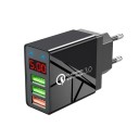 Adaptador de corrente Quick Charge 3 com portas USB 3