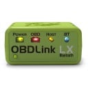Adaptador de diagnóstico OBD-II LX com Bluetooth 3.0 compatível com ELM327 e todos os protocolos OBD-II verde para Windows e Android 5