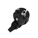 Adaptador de enchufe universal UE de 250 V y 16 A, enchufe de 2 clavijas de 4,8 mm, cable de alimentación de repuesto, adaptador de CA de viaje 5